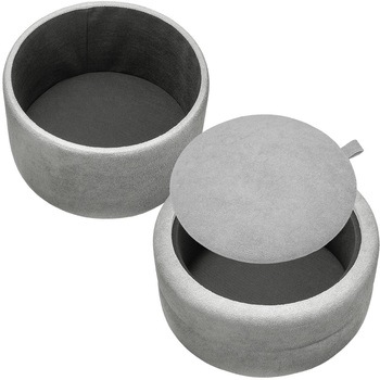 スツール 収納BOX付き サンワダイレクト