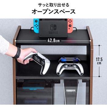 収納ボックス 引き出し&移動キャスター付き サンワダイレクト