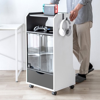 収納ボックス 引き出し&移動キャスター付き サンワダイレクト