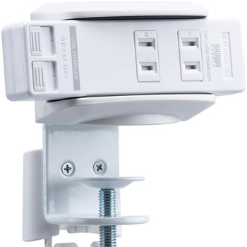 ケーブルカバー タップホルダー付き サンワダイレクト