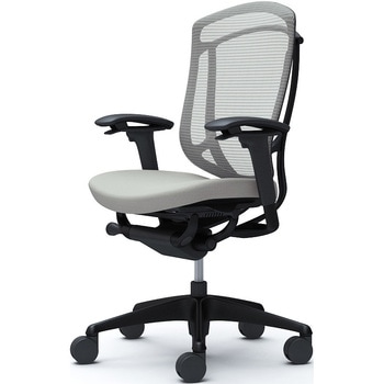 コンテッサセコンダ、可動肘、ハイバック、座クッション、ハンガー無、ランバー無、ブラックB、ブラック、脚ブラック、ウレタン オカムラ(岡村製作所)