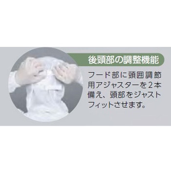 TriApex クリーンウェア AC滅菌対応 フード一体ツナギ服 東洋リントフリー