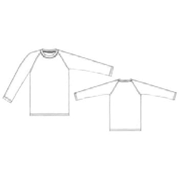 TriApex AC滅菌対応・低発塵インナー 長袖上着 東洋リントフリー