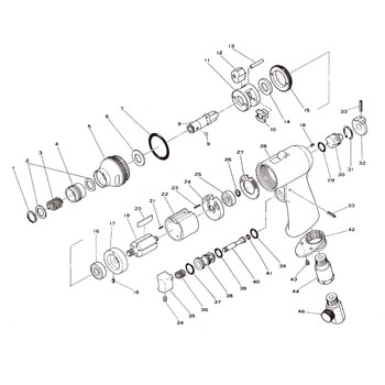 部品 インパクトドライバー SI-1065D SHINANO(信濃)