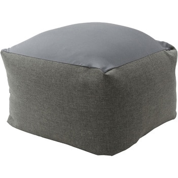 A601a-606GRY/611GRY �l���_���ɂ���\�t�@ QUBE �Z���^�� �f�j�����A�b�V���O���[�F ����37.5cm��72.5cm���s��69.5cm 62616883