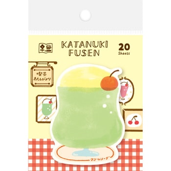 わたしびより型抜きふせん クリームソーダ 古川紙工
