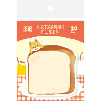 型抜きふせん パンとイヌ わたしびより - 古川紙工