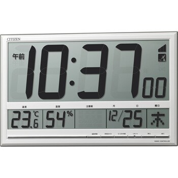 電波時計(熱中症等注意表示付) シチズン
