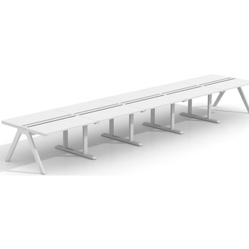 LASH(ラッシュ) デスク ラッシュホールレッグ スマイル