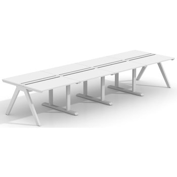 LASH(ラッシュ) デスク ラッシュホールレッグ スマイル