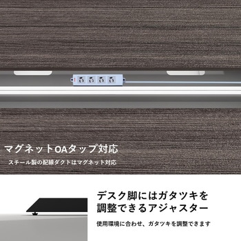 LASH(ラッシュ) デスク ティーレッグホール スマイル