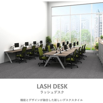 LASH(ラッシュ) デスク ラッシュホールレッグ スマイル