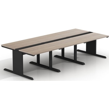 LASH(ラッシュ) デスク ティーレッグホール スマイル