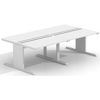 LASH(ラッシュ) デスク ティーレッグホール スマイル