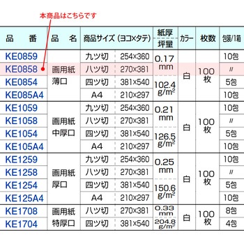 画用紙 日本ノート