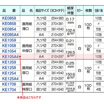 画用紙 日本ノート
