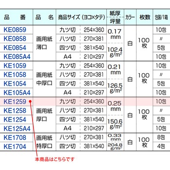 画用紙 日本ノート