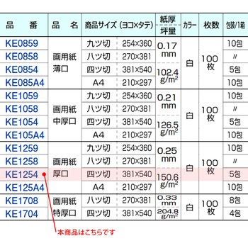 画用紙 日本ノート