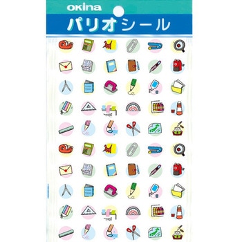 パリオシール?英文シール 日本ノート