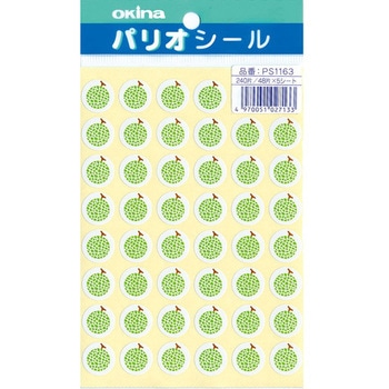 パリオシール?フルーツ 日本ノート