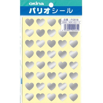 パリオシール ハートシール 型抜き 日本ノート