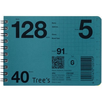 Trees Wリングメモ 日本ノート