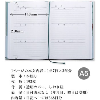 3年自由日記 日本ノート