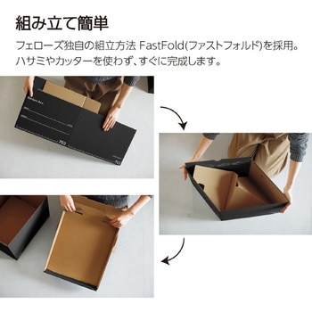 収納 ボックス バンカーズボックス 703Sボックス フルブラック (3P) フェローズ