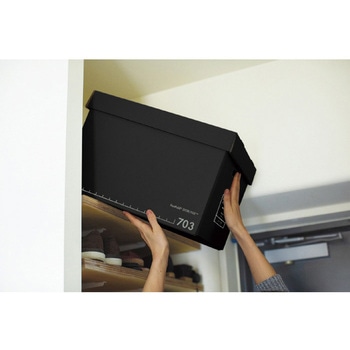 収納 ボックス バンカーズボックス 703Sボックス フルブラック (3P) フェローズ