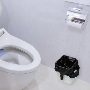 ヒビフル HibiFull 縦置きでも横置きでも取り出せる取っ手付き消臭サニタリー袋 コクヨ