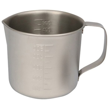 チタン計量カップ(ビーカー) 口付(手付) SUGICO(スギコ)