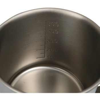 チタン計量カップ(ビーカー) 口付(手付) SUGICO(スギコ)