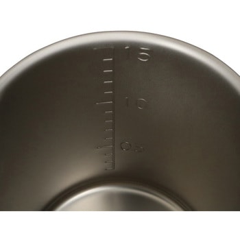 チタン計量カップ(ビーカー) 口付(手付) SUGICO(スギコ)