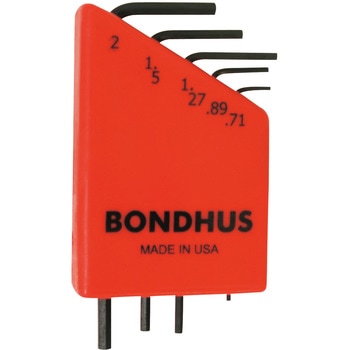 精密六角レンチセット BONDHUS