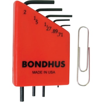 精密六角レンチセット BONDHUS