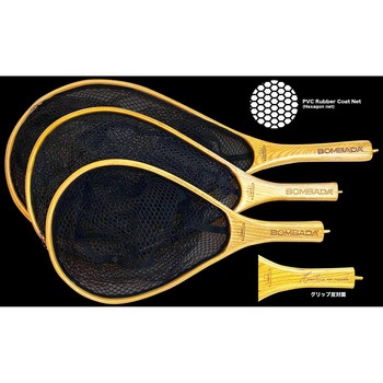 ラバーコートランディングネット BOMBADA