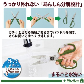 フィットカットカーブ 料理はさみ アウトドア向けパッケージ プラス(文具)
