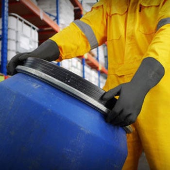 耐溶剤作業手袋アルファテック 29-865 アンセル