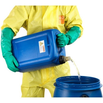 耐溶剤作業手袋アルファテック ソルベックス 37-185(厚手ロングタイプ) アンセル