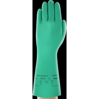 37-873-8 耐油・耐薬品ニトリル手袋アルファテック ソルベックス 37