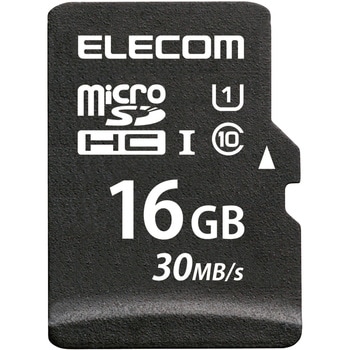 データ復旧サービス付 microSDHCカード/UHS-I 16GB MF-MS016GU11LRA エレコム