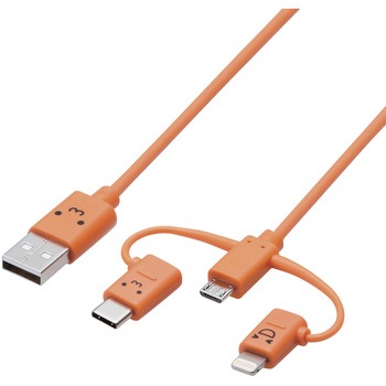 MPA-FAMBLC10CDR USBP[u 3in1 ( microB + ^CvC + Lightning - USB A ) USB2.0 f[^] [d X}[gtH ^ubg GR 62668875