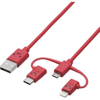 MPA-FAMBLC10CRD USBP[u 3in1 ( microB + ^CvC + Lightning - USB A ) USB2.0 f[^] [d X}[gtH ^ubg GR 62668954