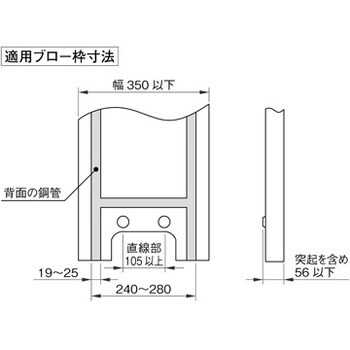 SBH-1-B ブロー枠用サインホルダー 1台 123/ワン・ツゥ・スリー(伊藤