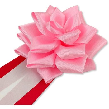 リボン記章 胸章 徽章 大リボンバラ タレ付き 6個セット YONEOKA RIBBON
