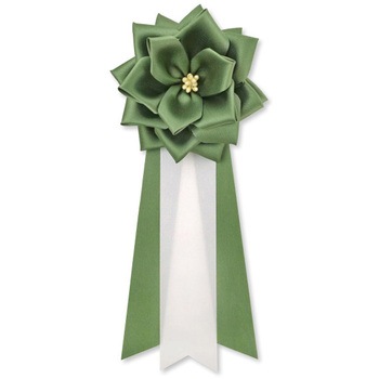 リボン徽章 記章 胸章 中リボンバラ サテン YONEOKA RIBBON