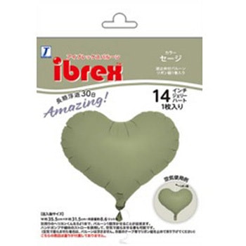 Ibrexバルーン ジェリーハート14インチ 宝興産