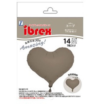 Ibrexバルーン ジェリーハート14インチ 宝興産
