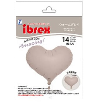 Ibrexバルーン ジェリーハート14インチ 宝興産