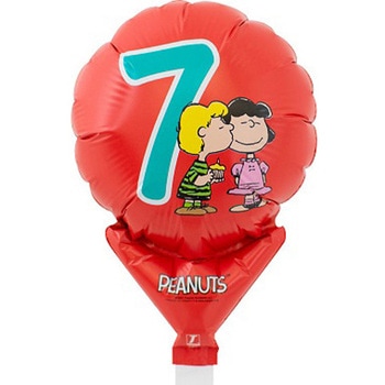アップライト丸5インチ PEANUTS ミニバルーン - 宝興産